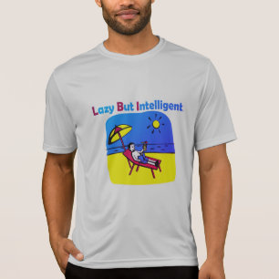 LAZY MEN INTELLIGENT T SHIRT