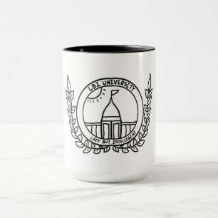 LAZY MEN INTELLIGENT (TM) UNIVERSITETEN COFFEE MUG MUGG