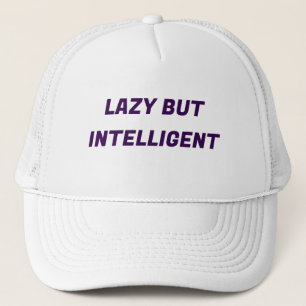 LAZY MEN INTELLIGENT TRADEMARKERAT HAT KEPS