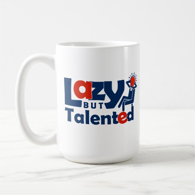 Lazy men Talated Kaffemugg (Vänster)
