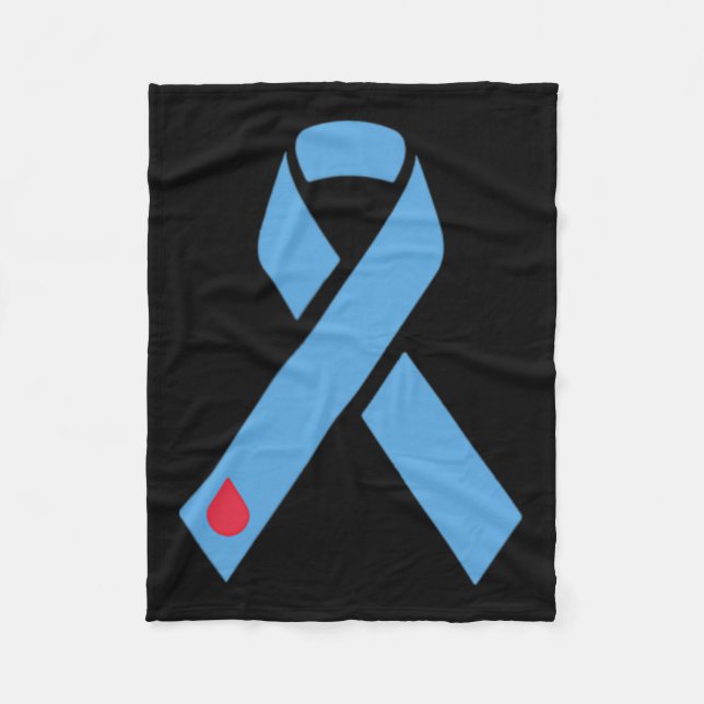 Lazy Pancreas Klubb Retro Diabetes Awareness Day o Fleecefilt (Framsidan)