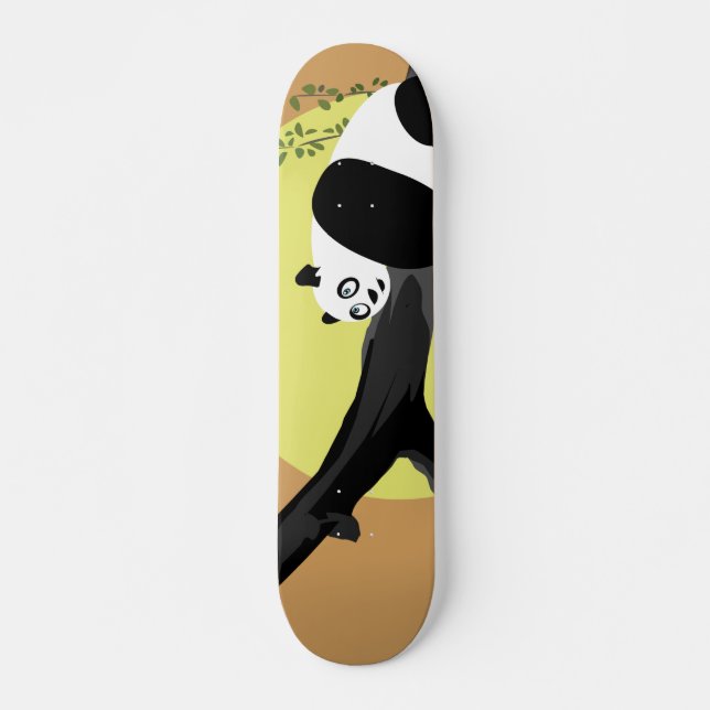 Lazy Panda Mini Skateboard Bräda 18,5 Cm (Framsida)