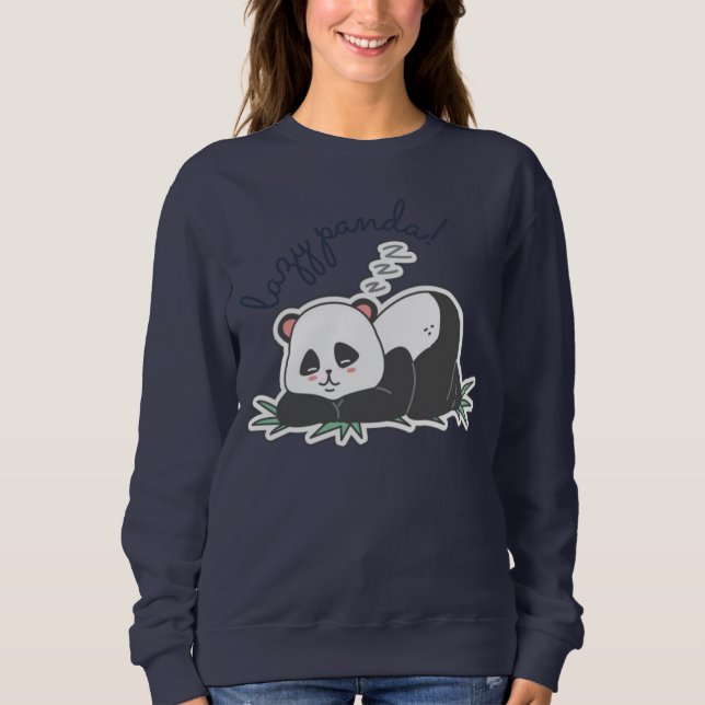 Lazy Panda T Shirt (Framsida)