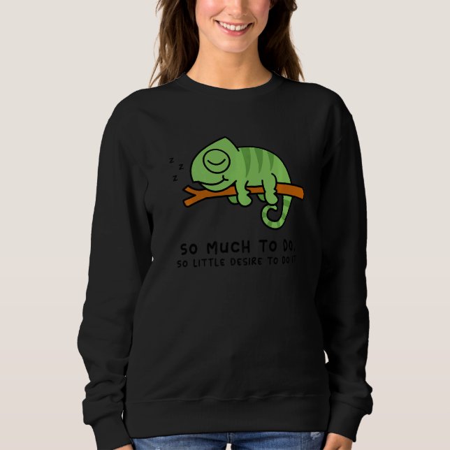 Lazy Person  for Chamelion  Chamelion T Shirt (Framsida)