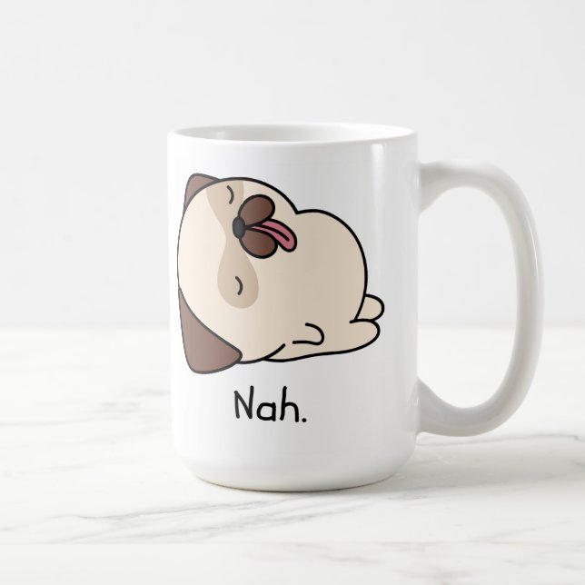 Lazy Pug Mugg (Höger)