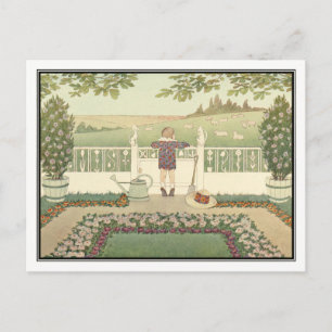 Lazy Sheep by H. Willebeek Le Mair Vykort