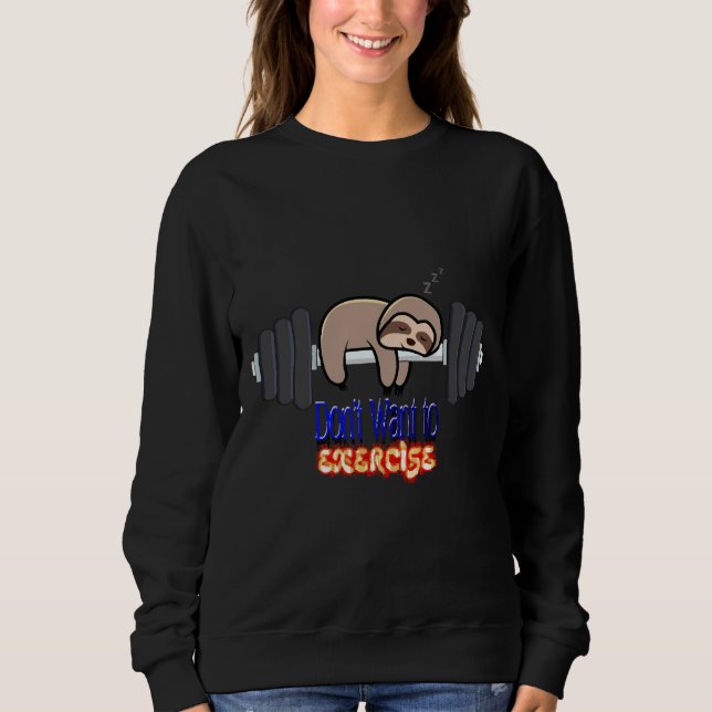 Lazy Sloth 108 T Shirt (Framsida)