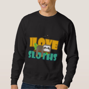 Lazy Sloth 53 Lång Ärmad Tröja