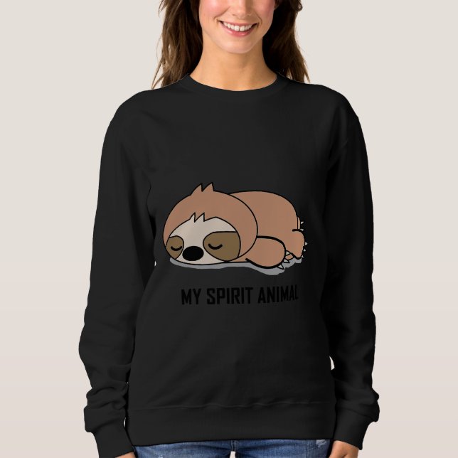 Lazy Sloth 68 T Shirt (Framsida)