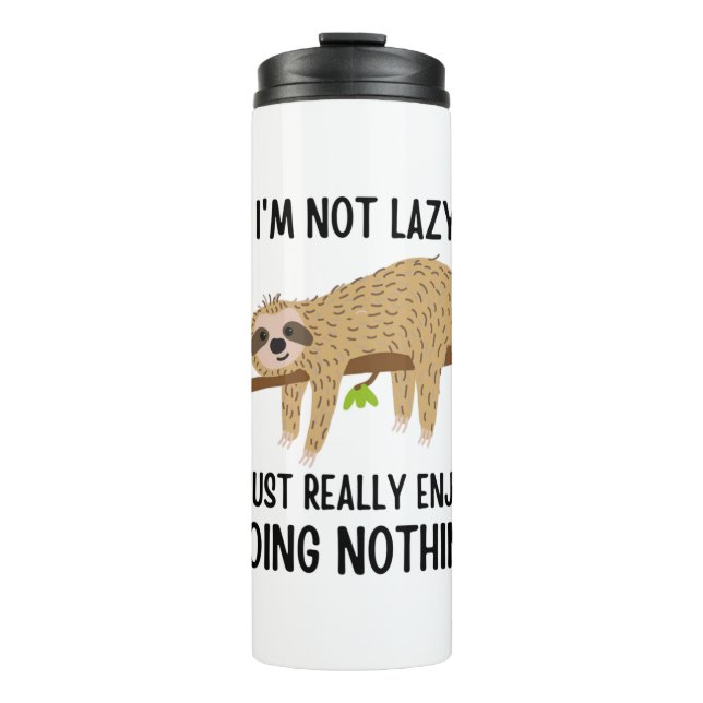 Lazy Sloth gör ingenting (Framsida)