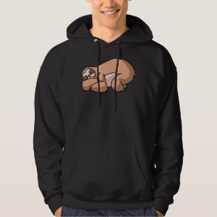 Lazy Sloth, mitt andliga djur är en slump Hoodie