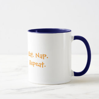 Lazy Sloth Mug – Eat. Nap. Repeat ☕🐾 Mugg