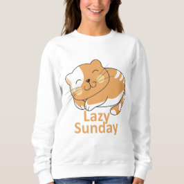 "Lazy Söndag, Lycklig Heart T Shirt