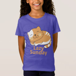 "Lazy Söndag, Lycklig Heart" T Shirt