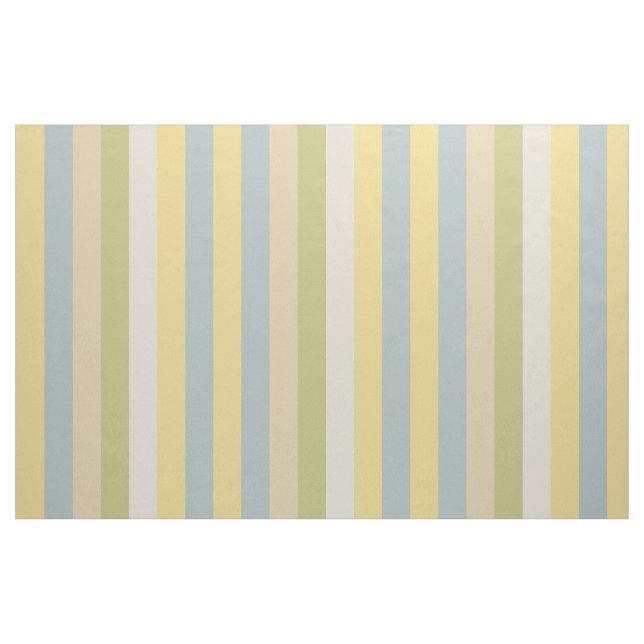 Lazy Summer Färg Lodrät Rand Mönster Fabric Tyg (Fat Quarter)