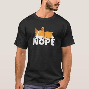 Lazy Welsh Corgi Hund tröja Tecknad Gift Idea Cute