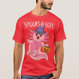 Lazy Witch Aolotl Halloween-kostnad T Shirt