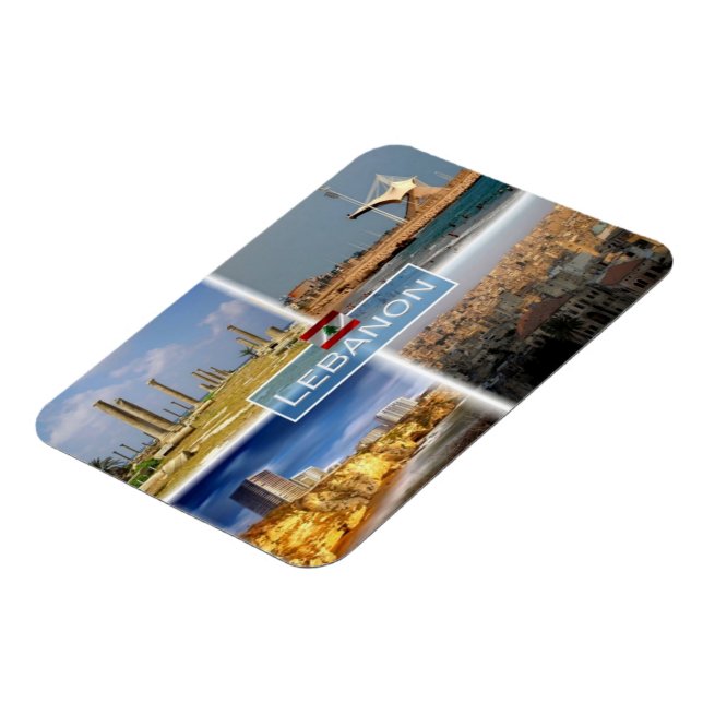 LB Libanon - Beirut - Tripoli - Däck - Magnet (Vänstra Sidan)