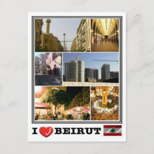 LB Libanon - Beirut - Vykort