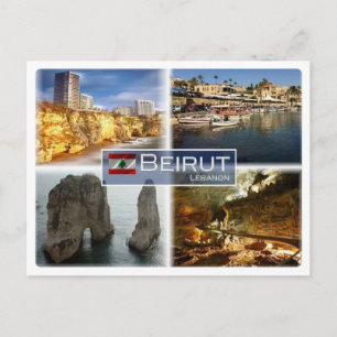 LB Libanon - Beirut - Vykort