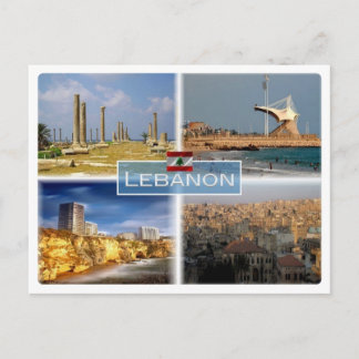 LB Libanon - Beirut - Vykort