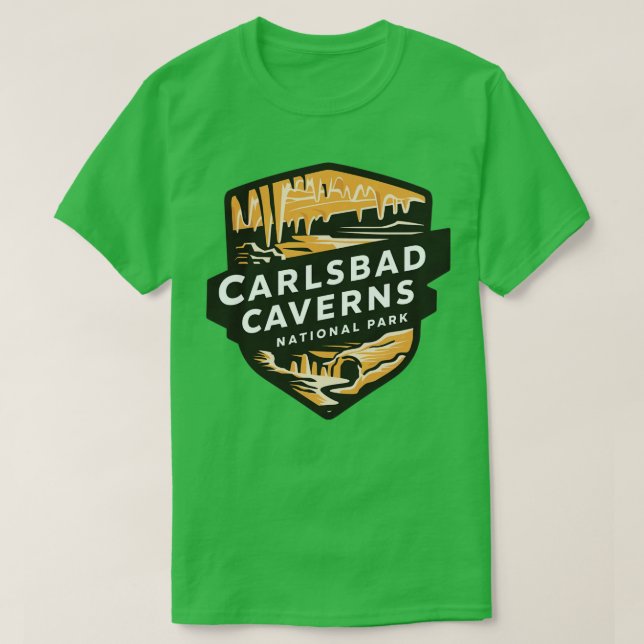 Lbad Caverns nationalpark Cave 1 T Shirt (Design framsida)