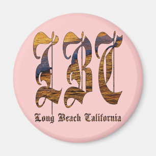 LBC - Long Beach Kalifornien - hav Magnet
