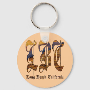 LBC - Long Beach Kalifornien - hav Nyckelring