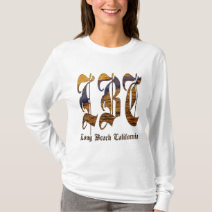LBC - Long Beach Kalifornien - hav T-shirt
