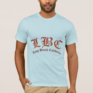 LBC - Long Beach Kalifornien T-shirt