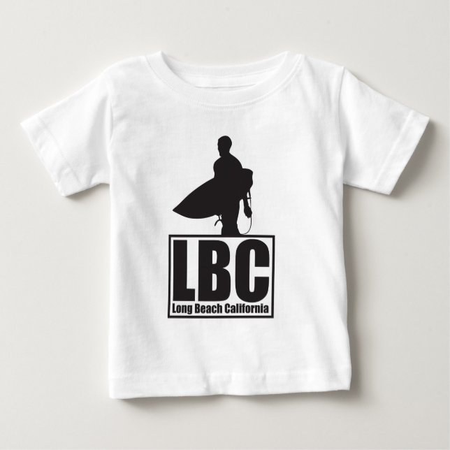 LBC - Surfa - svart Tee Shirt (Framsida)