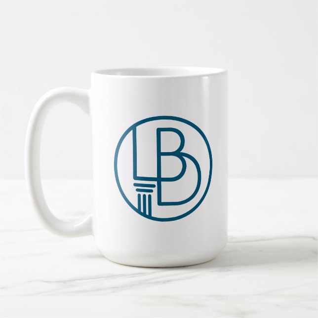 LBD Law monogrammörja Kaffemugg (Vänster)