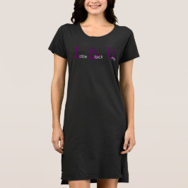LBD Liten Svart Klänning Tee Shirt