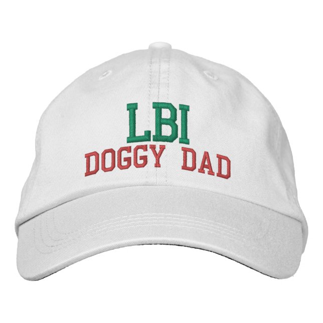LBI DOGGY PAPPA Embroized Hat Broderad Keps (Framsida)