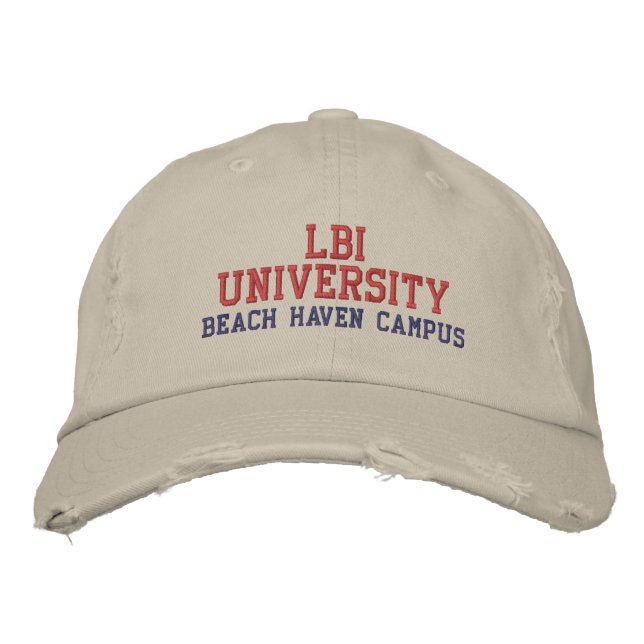 LBI UNIVERSITETEN BEACH HAVEN CAMPUS BRODERAD KEPS (Framsida)