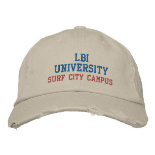 LBI UNIVERSITETEN HANDEMARKERADE EMBROIDERED HAT BRODERAD KEPS