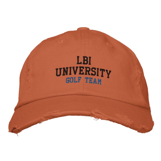 LBI UNIVERSITETEN HANDEMARKERADE EMBROIDERED HAT BRODERAD KEPS (Framsida)