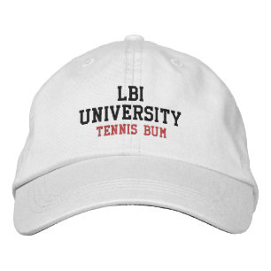 LBI UNIVERSITETEN HANDEMARKERADE EMBROIDERED HAT BRODERAD KEPS