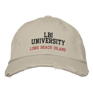 LBI UNIVERSITETEN (REG TRADEMARK) HAT LBI APPAREL BRODERAD KEPS