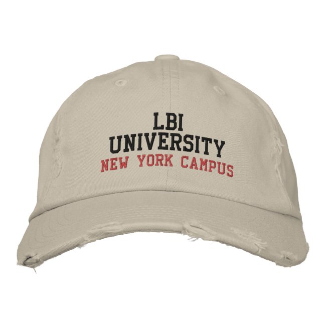 LBI UNIVERSITETEN TM BRODERAD KEPS (Framsida)