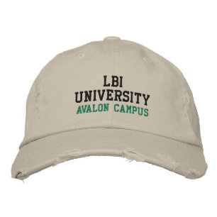 LBI UNIVERSITETEN (TM) EMBROIDERED HAT BRODERAD KEPS