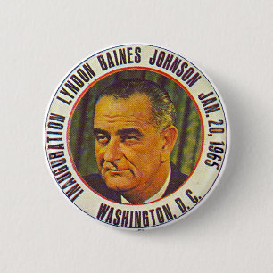 LBJ-invigningen 1965 - knäppas Knapp