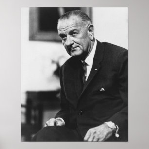 LBJ POSTER