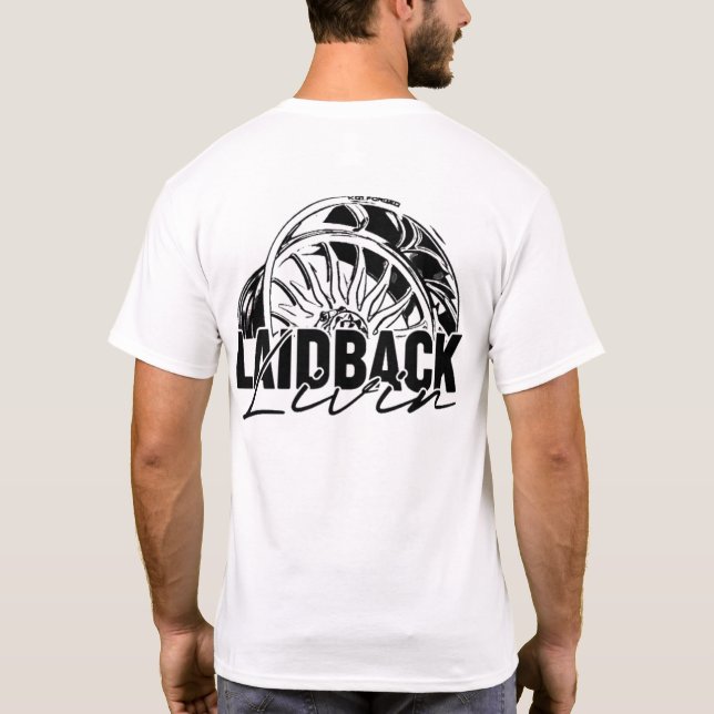 LBL-fälg-T (lätt Färg) T Shirt (Baksida)