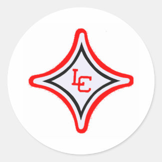 LC-stjärna på 1,5-tums etikett