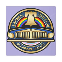 LCCI DelVal Metall Sign (Lavender)