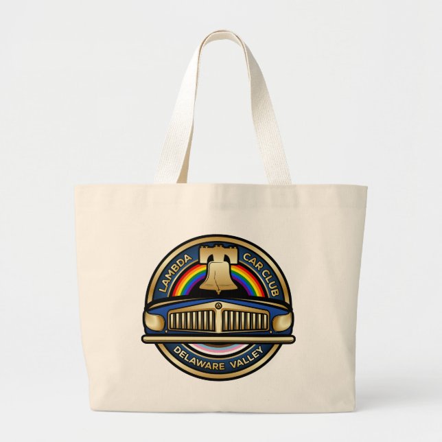 LCCI DelVal Tote Bag Jumbo Tygkasse (Framsidan)