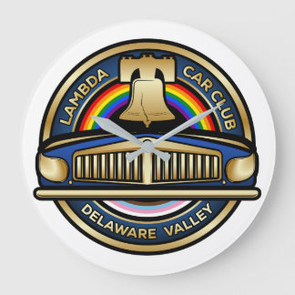 LCCI DelVal Wall Clock Stor Klocka