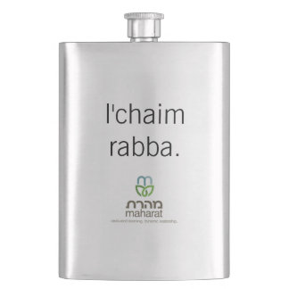 L'chaim Rabba Flask Fickplunta