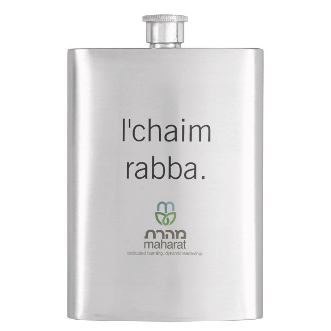 L'chaim Rabba Flask Fickplunta (Framsidan)